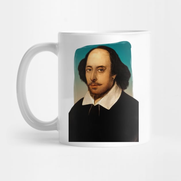 Famous Playwright William Shakespeare illustration by Litstoy 